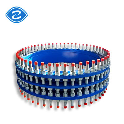 PN10 30 বিচ্ছিন্নকরণ যৌথ নমনীয় লোহা কার্বন ইস্পাত ডাবল ফ্ল্যাঞ্জ পাইপলাইন সংযোগকারী