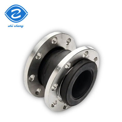 PN6-PN40 স্টেইনলেস স্টীল পাইপ এক্সপেনশন জয়েন্ট Bellows ফ্ল্যাঞ্জ একক গোলক চাহিদা পাইপ জন্য